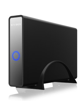 ICY BOX IB-382H-C31 Obudowa HDD/SSD Czarny 2.5/3.5