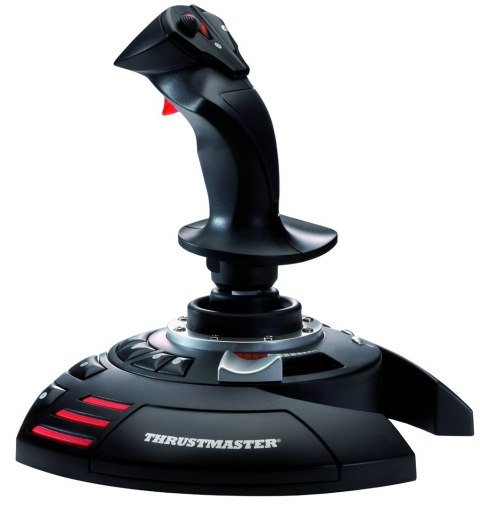 Thrustmaster T.Flight Stick X Czarny, Czerwony, Srebrny USB Joystick Analogowy PC, Playstation 3