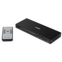 Lindy 38386 przełącznik KVM Czarny