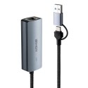 Lindy 43415 huby i koncentratory USB 3.2 Gen 2 (3.1 Gen 2) Type-C 5000 Mbit/s Szary