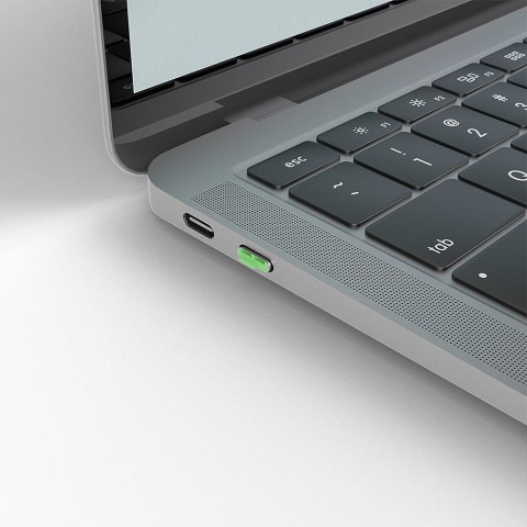 Lindy 40426 bloker portów Blokada portu + klucz USB Type-C Zielony 5 szt.