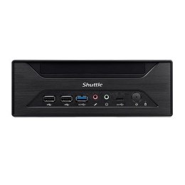 Shuttle Barebone slim XH610 SO-DDR4 black