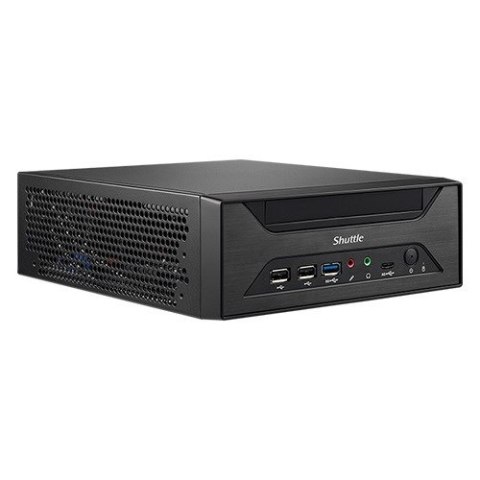 Shuttle Barebone slim XH610 SO-DDR4 black