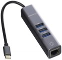 Terratec Connect c2 USB 3.2 Gen 1 (3.1 Gen 1) Type-C Srebrny