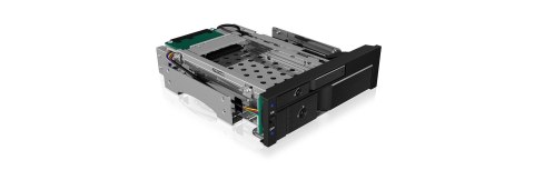 ICY BOX IB-173SSK 13,3 cm (5.25") Taca napędu pamięci masowej Czarny