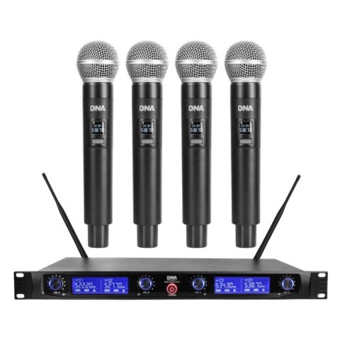DNA WM4 VOCAL SET mikrofon bezprzewodowy 4x nadajn