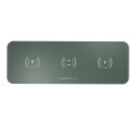 Terratec ChargeAIR All Słuchawki, Zestaw słuchawkowy, Smartfon, Smartwatch Zielony Bezprzewodowe ładowanie Szybkie ładowanie Wew