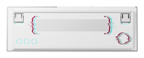 CHERRY MX 8.2 Pro TMR Wireless klawiatura Gaming USB + RF Wireless + Bluetooth QWERTZ Niemiecki Srebrny, Biały