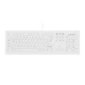 Contour Design Active Key AK-C8100F-UVS-W/GE klawiatura Medyczna USB QWERTZ Niemiecki Biały
