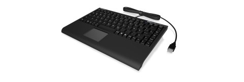 KeySonic ACK-540U+ (UK) klawiatura Biuro USB QWERTY British English Czarny