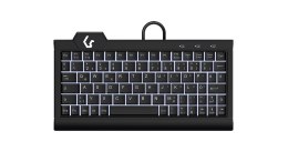 KeySonic KSK-3010ELC (DE) klawiatura Dom USB QWERTZ Niemiecki Czarny