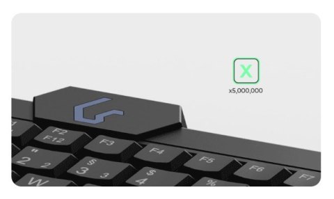 KeySonic KSK-3210ELU (DE) klawiatura Dom USB QWERTZ Niemiecki Czarny