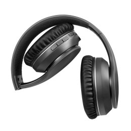 LogiLink BT0053 słuchawki/zestaw słuchawkowy Bezprzewodowy Opaska na głowę Muzyka Bluetooth Czarny