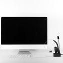 LogiLink BT0059 słuchawki/zestaw słuchawkowy Bezprzewodowy Opaska na głowę Biuro/centrum telefoniczne Bluetooth Podstawka do ład