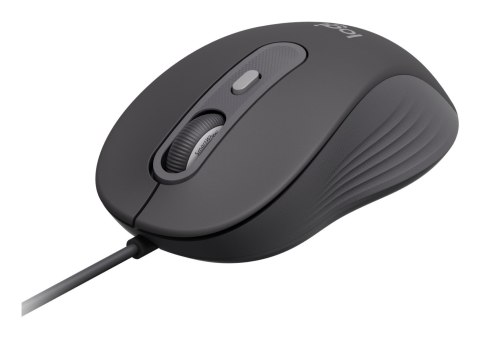 Logitech Signature Wired M520 for Business myszka Biuro Oburęczny USB Type-C Optyczny 4000 DPI