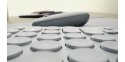 Logitech 920-012204 klawiatura Dołączona myszka Uniwersalne RF Wireless + Bluetooth QWERTZ Niemiecki Biały