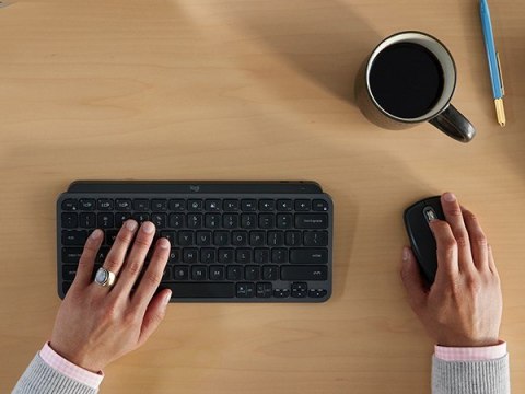 Logitech MX Anywhere 3S for Business myszka Biuro Po prawej stronie RF Wireless + Bluetooth Laser 8000 DPI