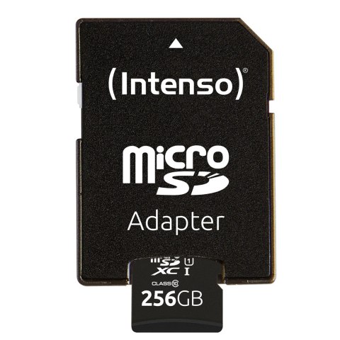 Intenso microSD 256GB UHS-I Perf CL10| Performance Klasa 10