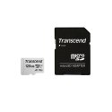SD microSD Card 128GB Transcend SDXC USD300S-A w/Adapter