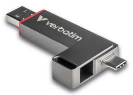 Verbatim Dual QuickStick pamięć USB 512 GB USB Type-A / USB Type-C 3.2 Gen 1 (3.1 Gen 1) Szary