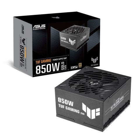 ASUS TUF-GAMING-850G-EVO moduł zasilaczy 850 W 20+4 pin ATX ATX Czarny