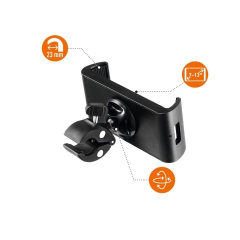 Durable Tought Clamp XL Uchwyt pasywny Komputer przenośny, Telefon komórkowy/Smartfon, Tablet/UMPC Czarny