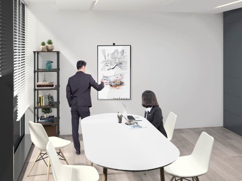 Equip 650331 uchwyt do telewizorów 2,03 m (80") Czarny