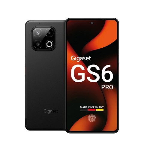 Gigaset GS6 PRO 16,9 cm (6.67") Dual SIM Android 15 5G USB Type-C 8 GB 128 GB 5300 mAh Czarny