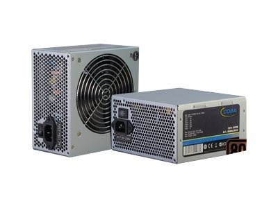Inter-Tech Coba CES-350B moduł zasilaczy 350 W 20+4 pin ATX ATX Srebrny