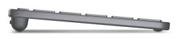 Lenovo Multi-Device Wireless Keyboard Niemiecki USB Type-C Szary
