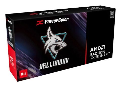 PowerColor Hellhound AMD Radeon RX 9060 XT 8GB GDDR6