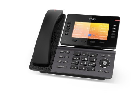 Snom D892M telefon VoIP Czarny TFT Wi-Fi