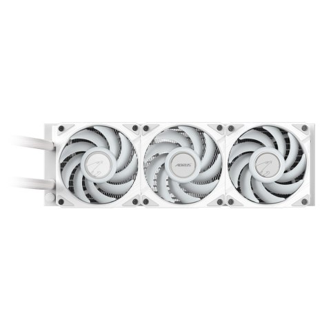 GIGABYTE AORUS WATERFORCE II 360 ICE Procesor Chłodnica cieczy all-in-one 12 cm Biały