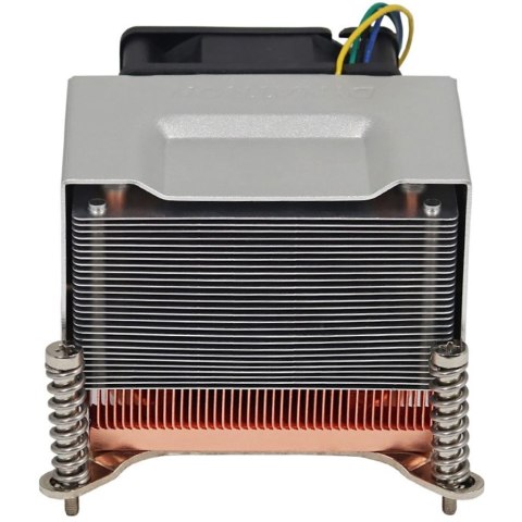 Inter-Tech Q-5 Procesor Radiator 6 cm Czarny, Srebrny 1 szt.