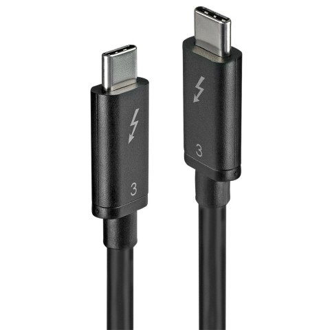 Lindy 41555 kabel USB USB 3.2 Gen 1 (3.1 Gen 1) 0,5 m USB C Czarny