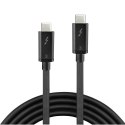 Lindy 41555 kabel USB USB 3.2 Gen 1 (3.1 Gen 1) 0,5 m USB C Czarny
