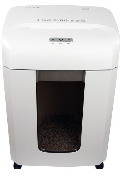 Olympia MC 615.2 niszczarka Rozdrabnianie mikro-cięte 65 dB 22 cm Biały