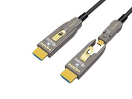 Equip 119413 kabel HDMI 20 m HDMI Type-A/HDMI Type-D Czarny