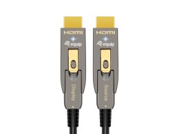 Equip 119471 kabel HDMI 10 m HDMI Type-A/HDMI Type-D Czarny