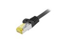 Equip 605112 kabel sieciowy Czarny 40 m Cat6a S/FTP (S-STP)