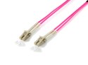 Equip 255518 kabel InfiniBand / światłowodowy 20 m LC Beżowy, Fioletowy