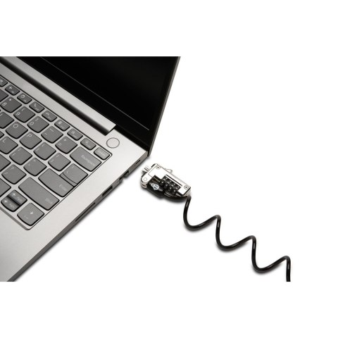 Kensington K60627WW zapięcie do kabli Czarny, Metaliczny 1,8 m