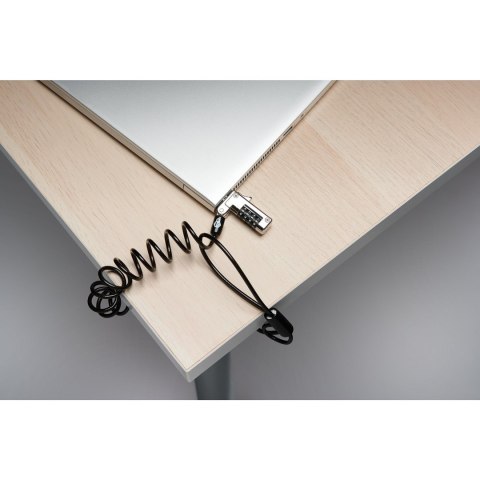 Kensington K60627WW zapięcie do kabli Czarny, Metaliczny 1,8 m