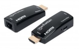 MANHATTAN kompakter 1080p HDMI over Ethernet Extender Kit