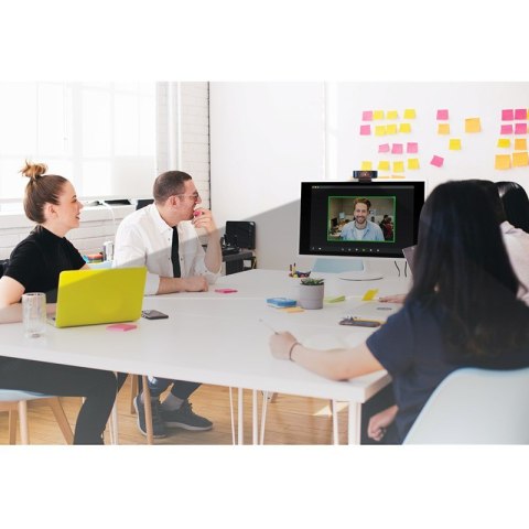 LogiLink UA0379 kamera internetowa 2 MP 1920 x 1080 px USB 2.0 Czarny