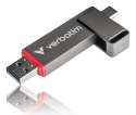 Verbatim Dual QuickStick pamięć USB 512 GB USB Type-A / USB Type-C 3.2 Gen 1 (3.1 Gen 1) Szary