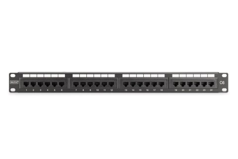Digitus Patch panel CAT 6, klasa E, nieekranowany