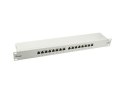 Equip 19" Patchpanel 16xRJ45 Cat5e FTP 1U 1000MHz RAL7035