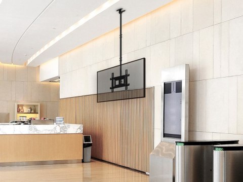 Equip 650321 uchwyt do tablic informacyjnych 177,8 cm (70") Czarny