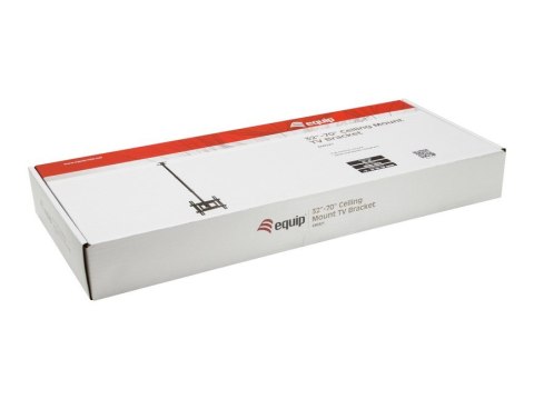 Equip 650321 uchwyt do tablic informacyjnych 177,8 cm (70") Czarny